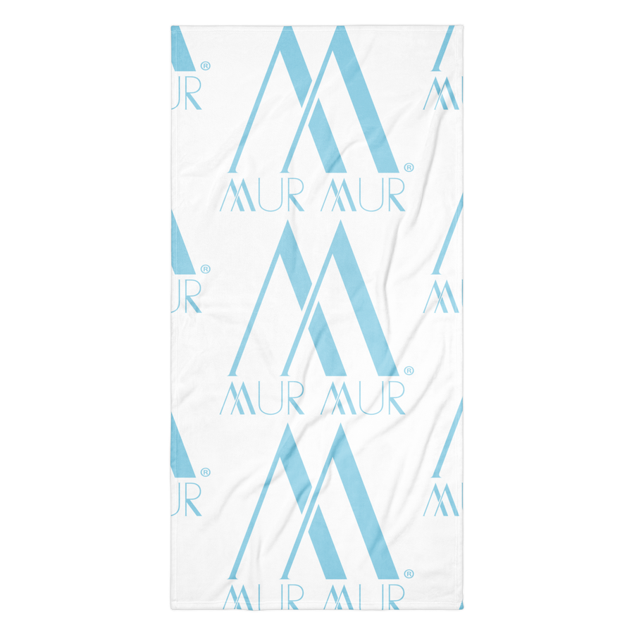 Mur Mur Cabana Towel (Blue Logo)