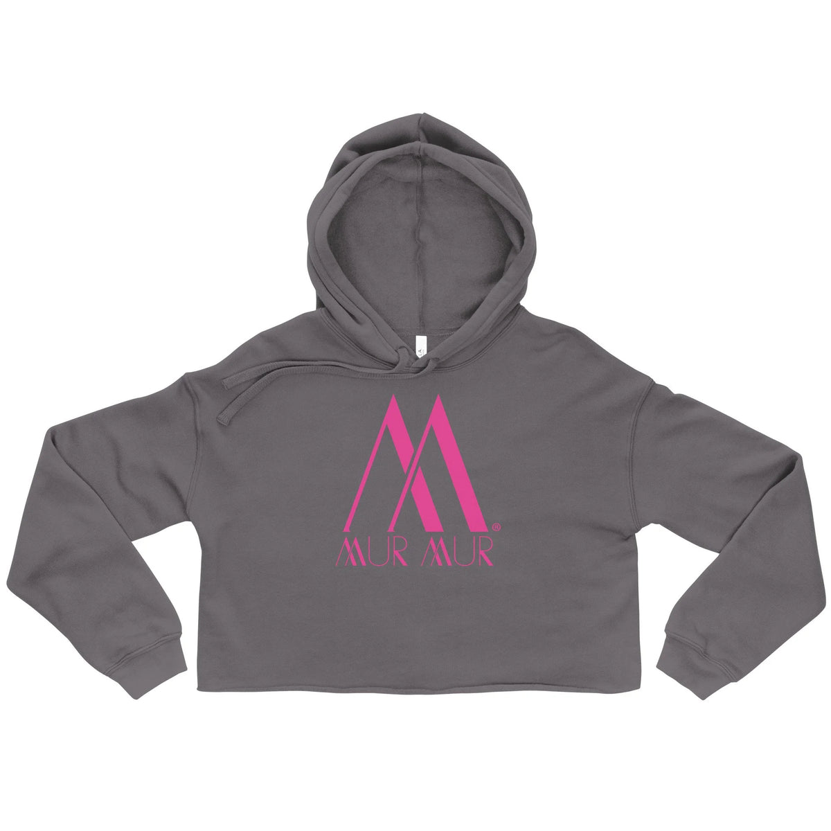 Mur Mur Women’s Raw-Hem Crop Hoodie