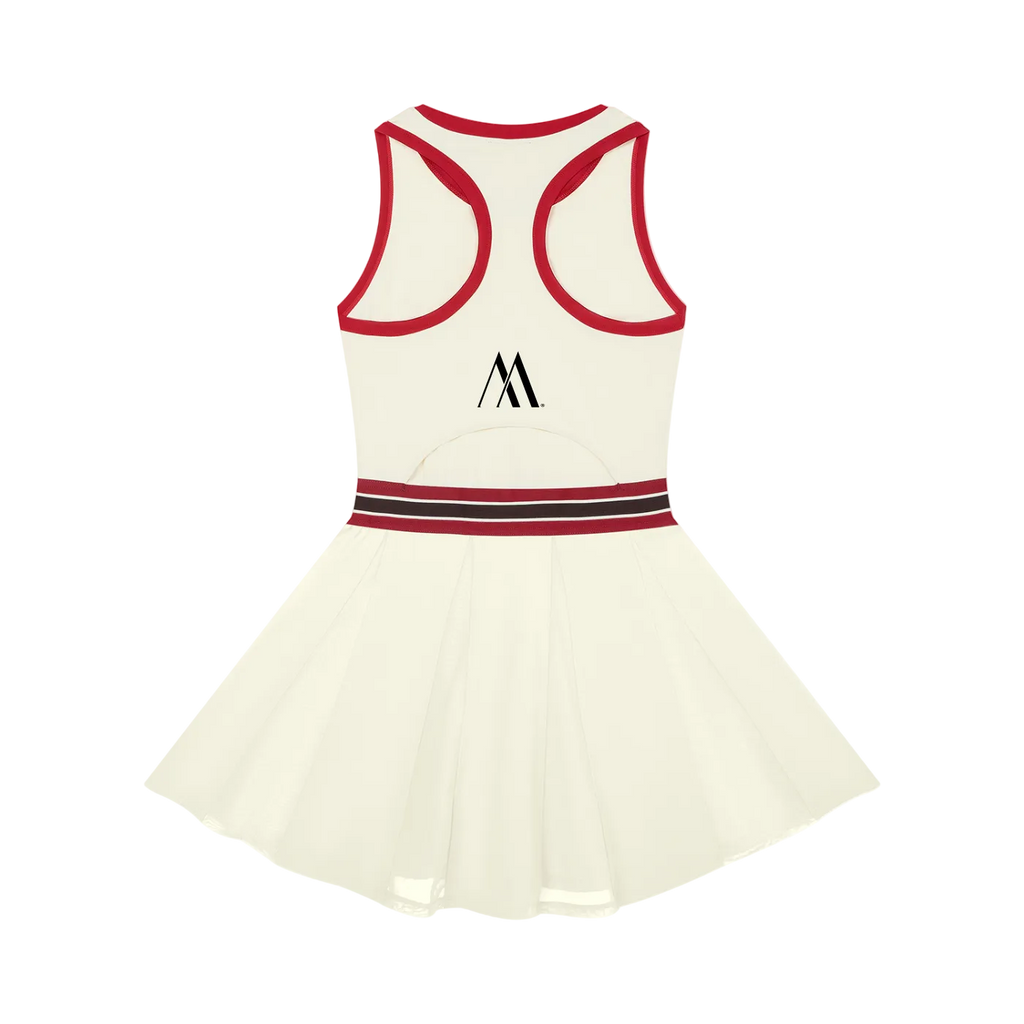 Mur Mur Color-Block A-Line Dress — Red