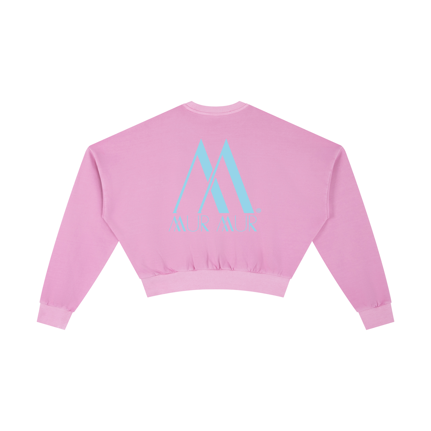 Mur Mur Vintage-Washed Cropped Sweatshirt
