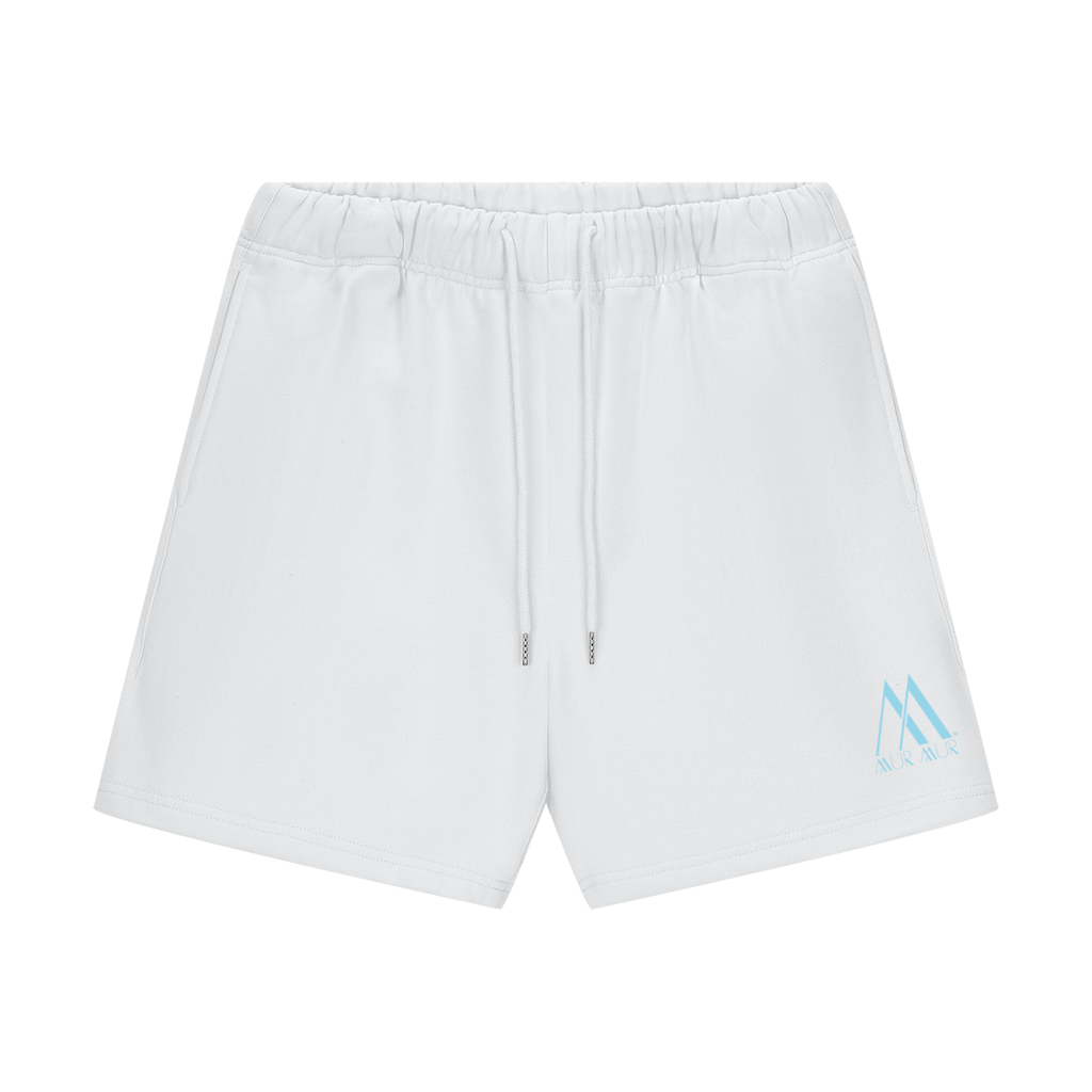 Mur Mur Essential Heavyweight Fleece Shorts (Blue Logo)