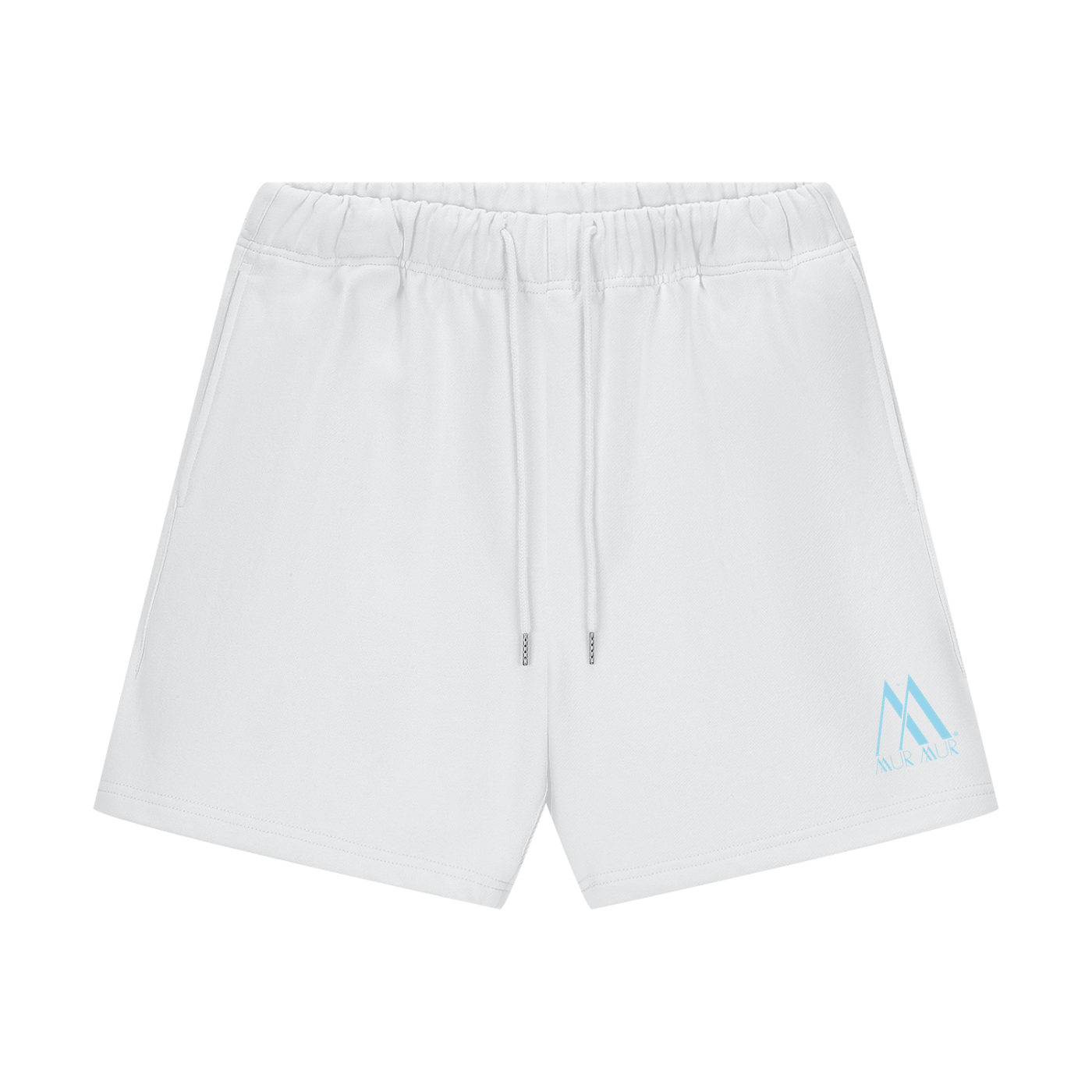 Mur Mur Essential Heavyweight Fleece Shorts (Blue Logo)