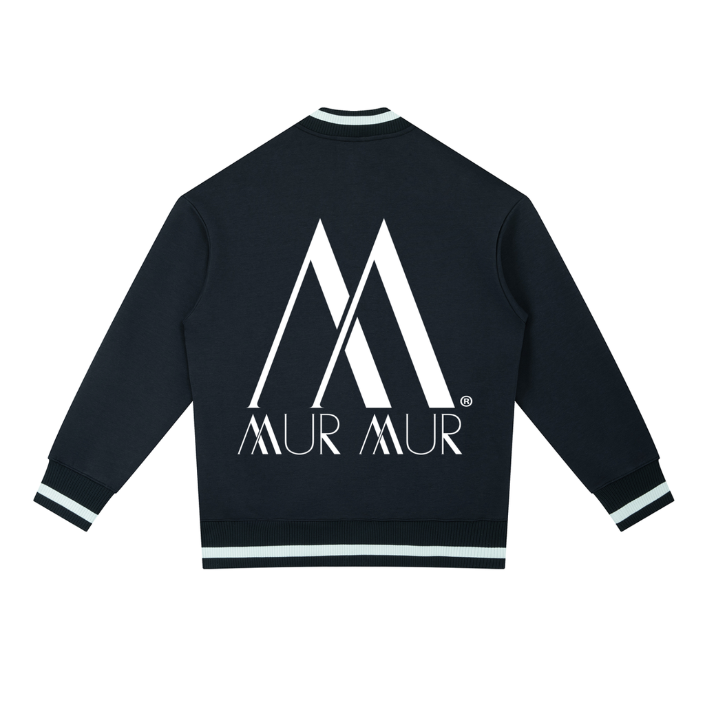 Mur Mur Contrast-Piping Bomber Jacket