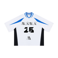 Mur Mur Color Block Raglan Racing Tee (White)