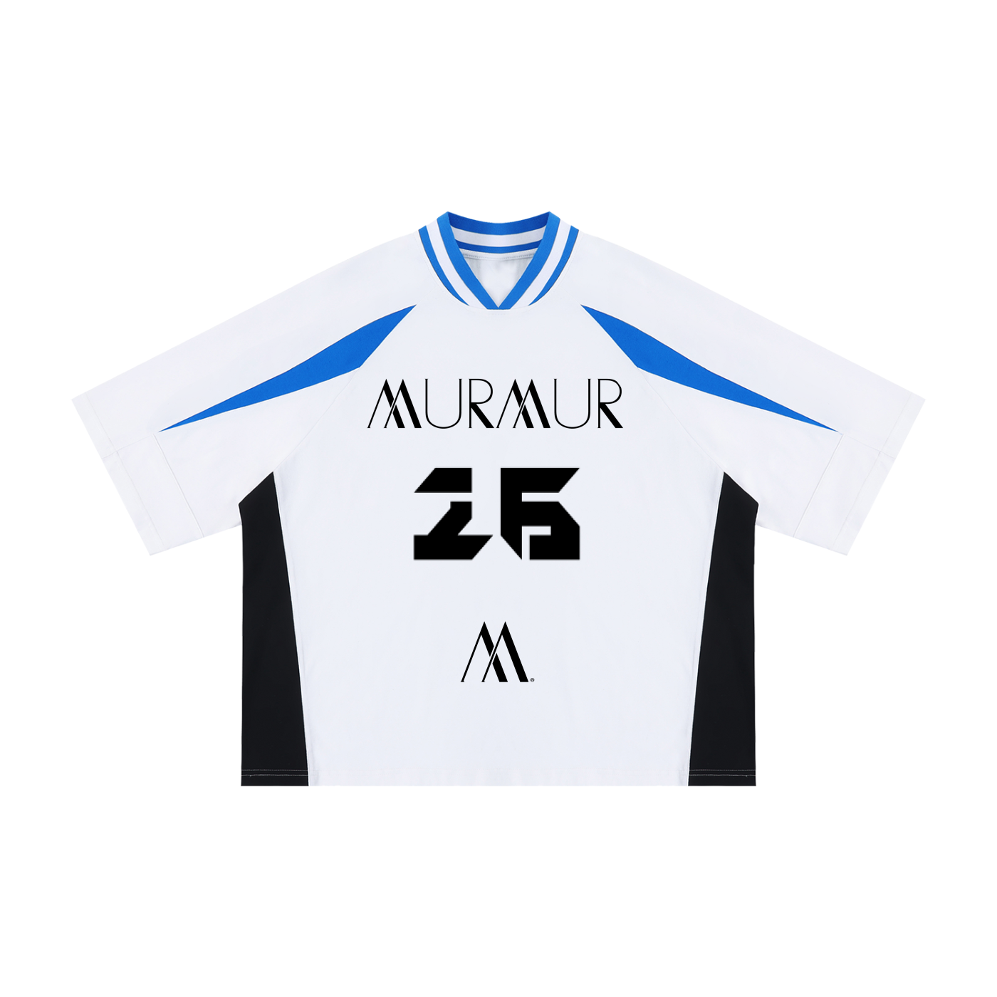 Mur Mur Color Block Raglan Racing Tee (White)