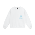 Mur Mur Essential Heavyweight Drop-Shoulder Sweatshirt (Blue Logo)