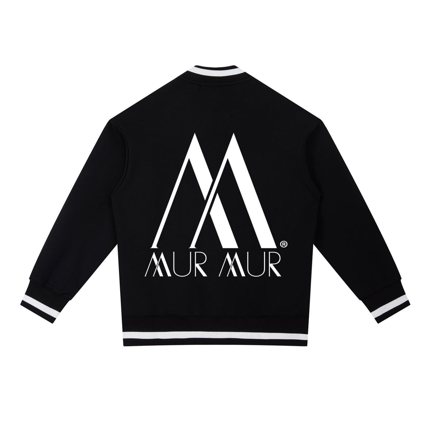 Mur Mur Contrast-Piping Bomber Jacket