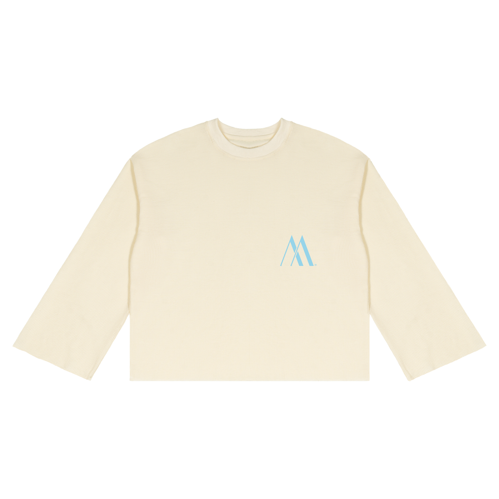 Mur Mur Waffle Raw-Edge Tee
