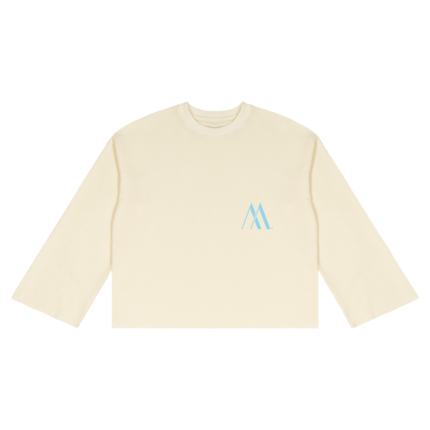Mur Mur Waffle Raw-Edge Tee