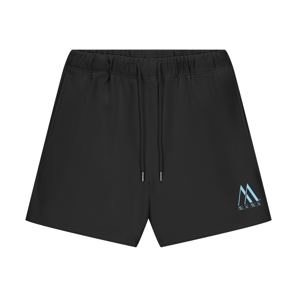 Mur Mur Essential Heavyweight Fleece Shorts (Blue Logo)