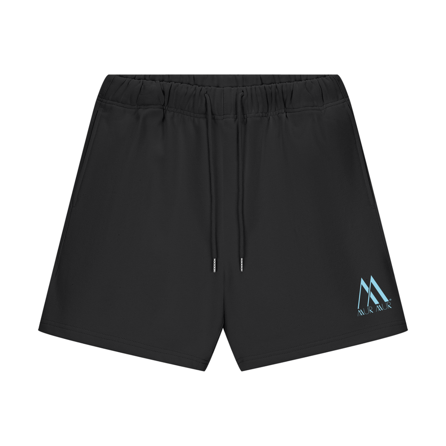 Mur Mur Essential Heavyweight Fleece Shorts (Blue Logo)
