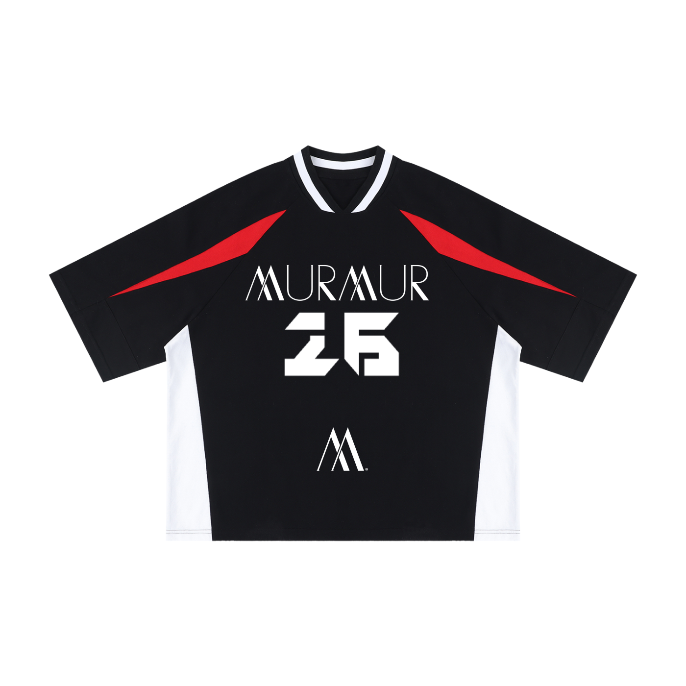 Mur Mur Color Block Raglan Racing Tee (Black)