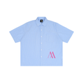 Mur Mur Cabana Boy Striped Boxy Short-Sleeve Shirt