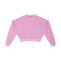 Mur Mur Vintage-Washed Cropped Sweatshirt
