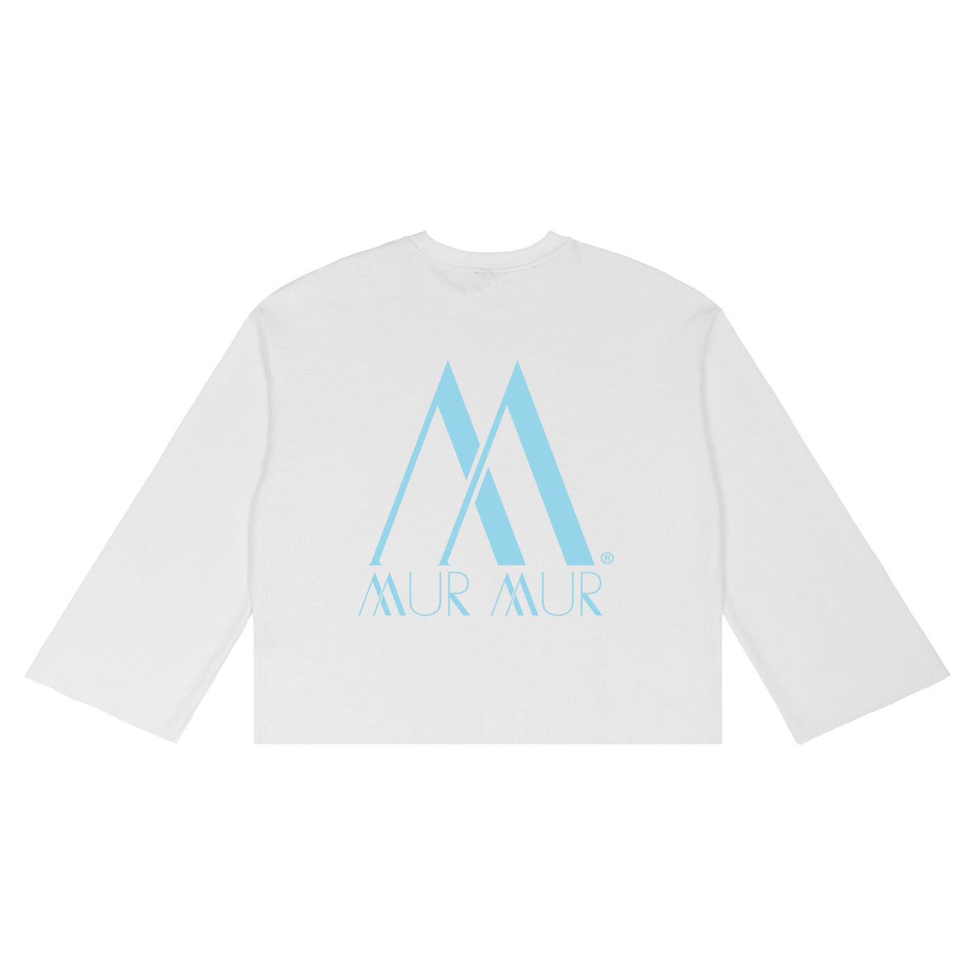 Mur Mur Waffle Raw-Edge Tee