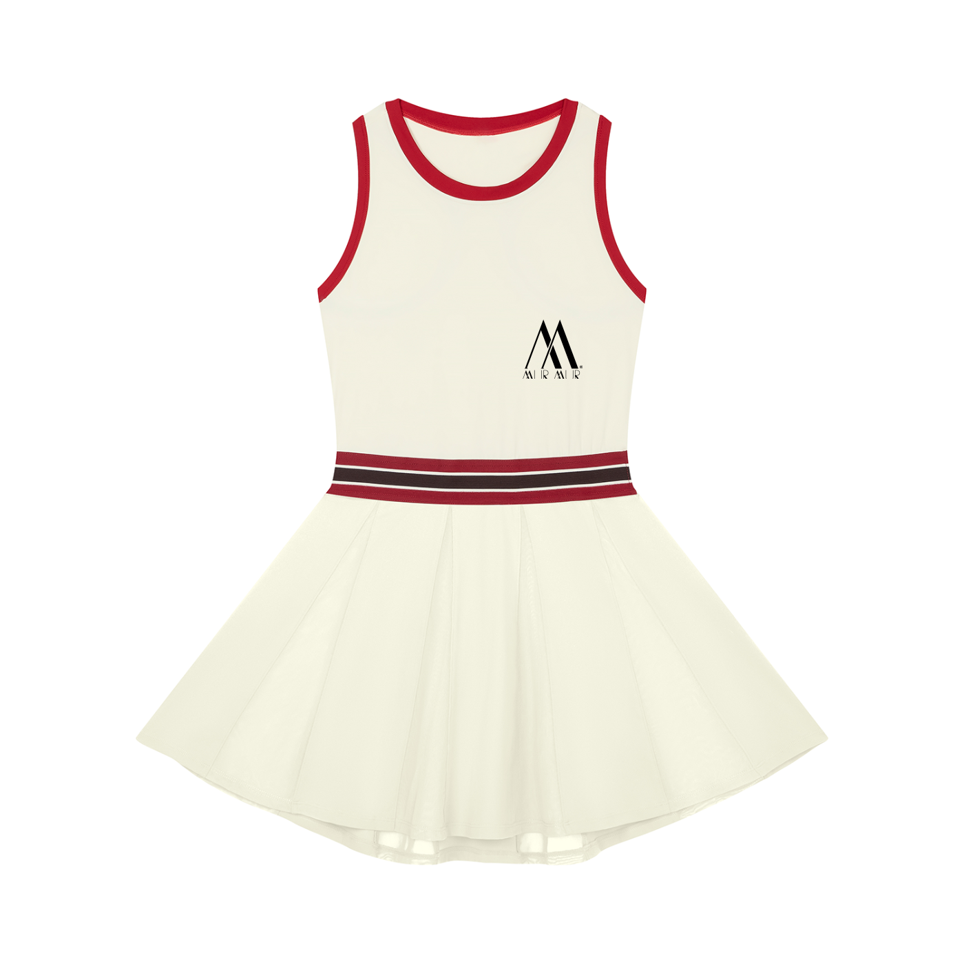 Mur Mur Color-Block A-Line Dress