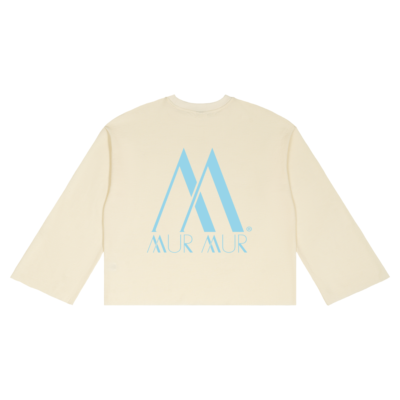 Mur Mur Waffle Raw-Edge Tee