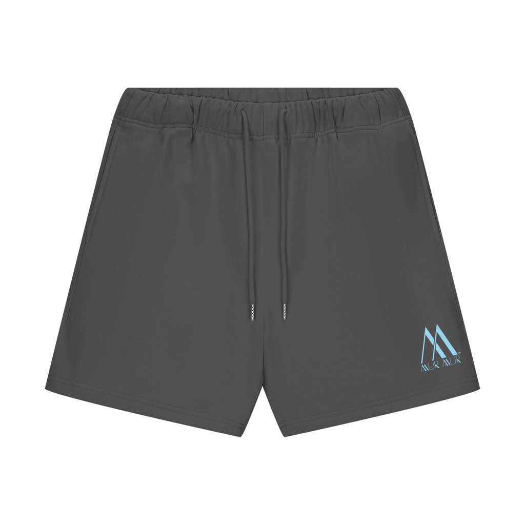 Mur Mur Essential Heavyweight Fleece Shorts (Blue Logo)