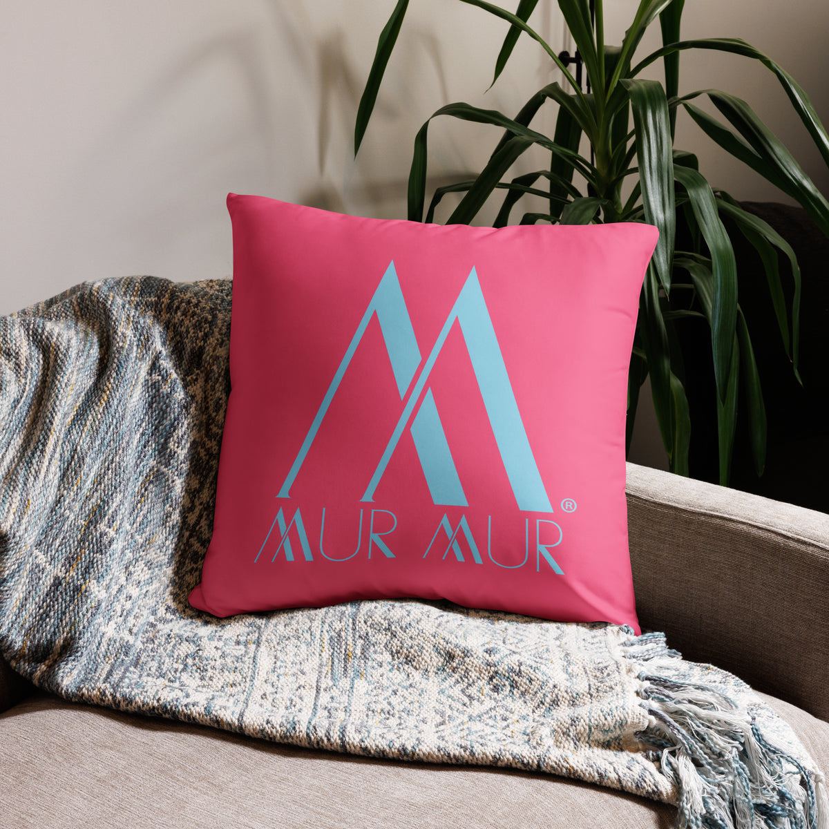 Mur Mur Cabana Pillow (Pink)