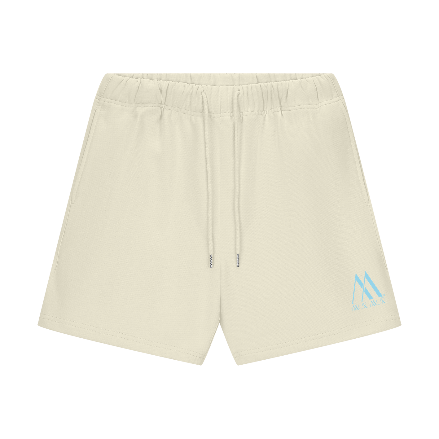 Mur Mur Essential Heavyweight Fleece Shorts (Blue Logo)