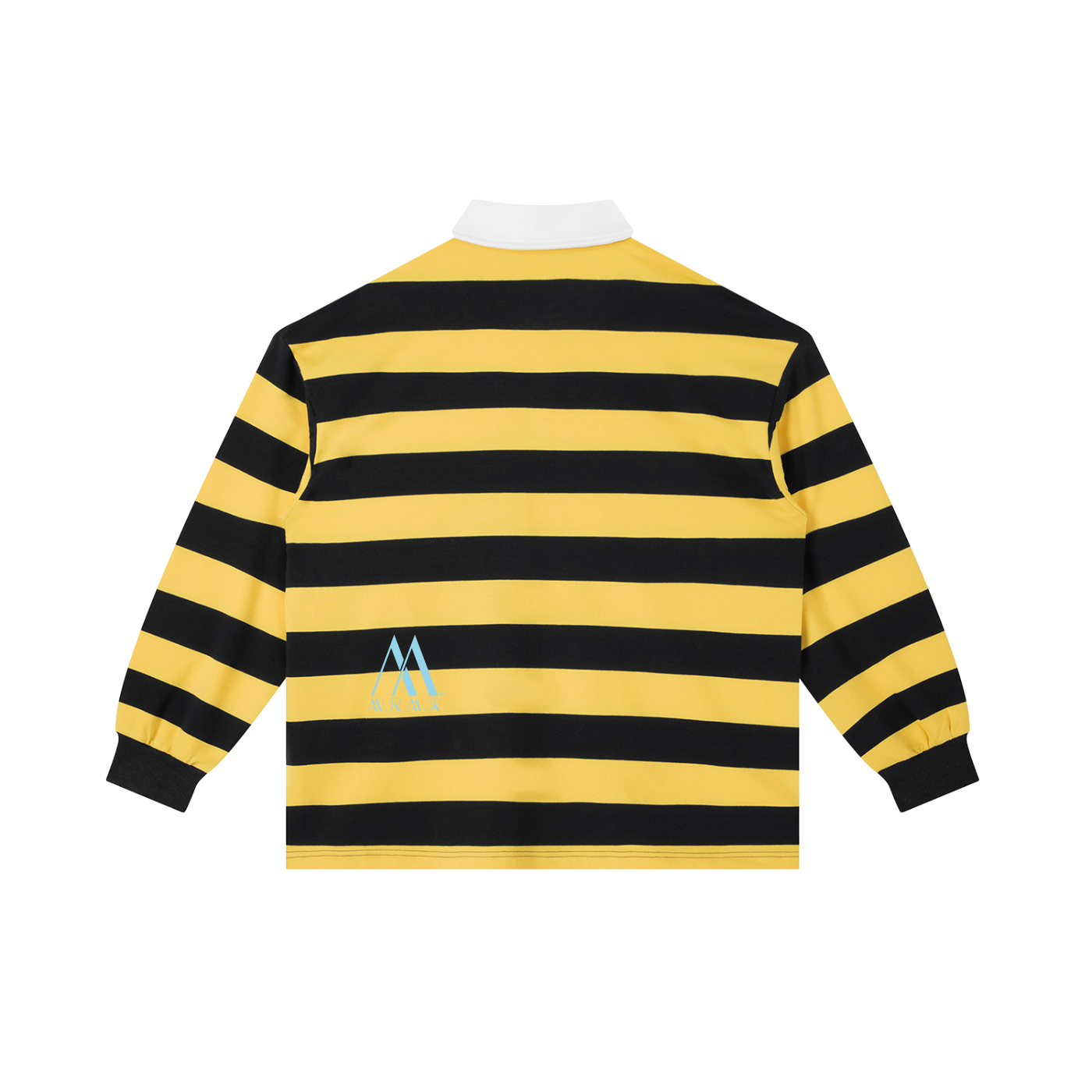 Mur Mur Color-Block Striped Rugby Shirt