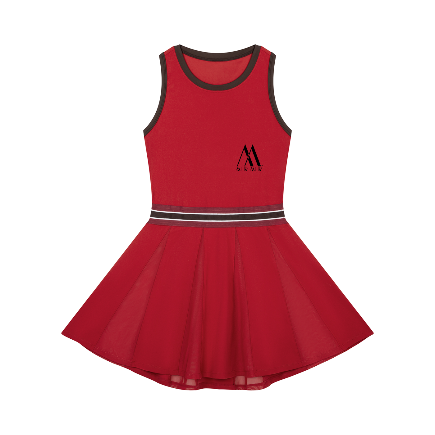 Mur Mur Color-Block A-Line Dress