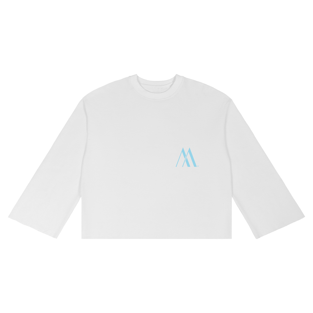 Mur Mur Waffle Raw-Edge Tee