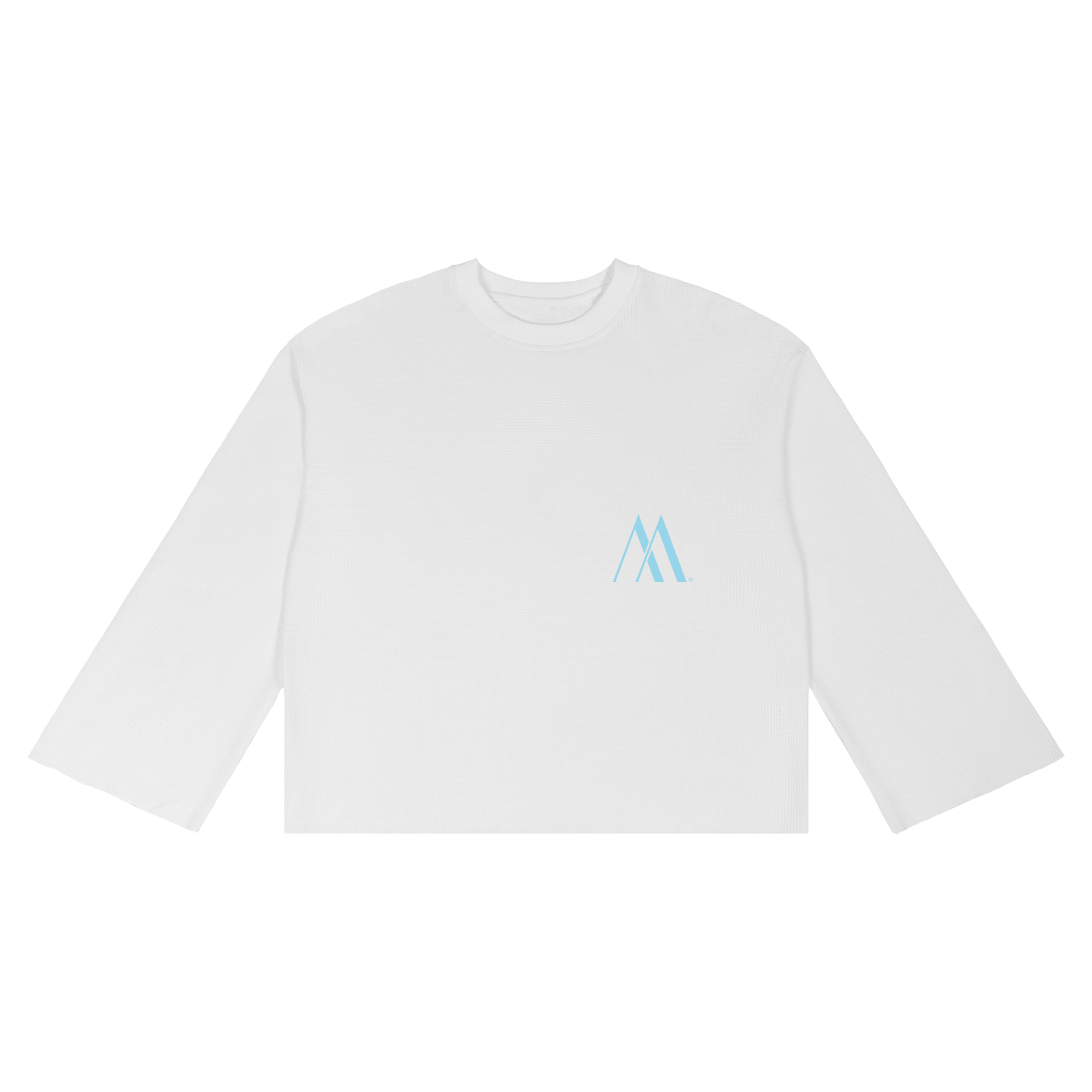 Mur Mur Waffle Raw-Edge Tee