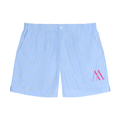 Mur Mur Cabana Boy Striped Elastic-Waist Shorts