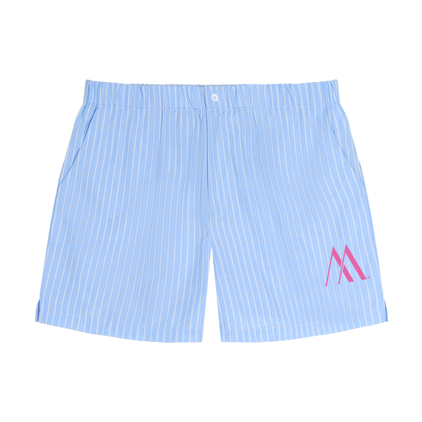 Mur Mur Cabana Boy Striped Elastic-Waist Shorts