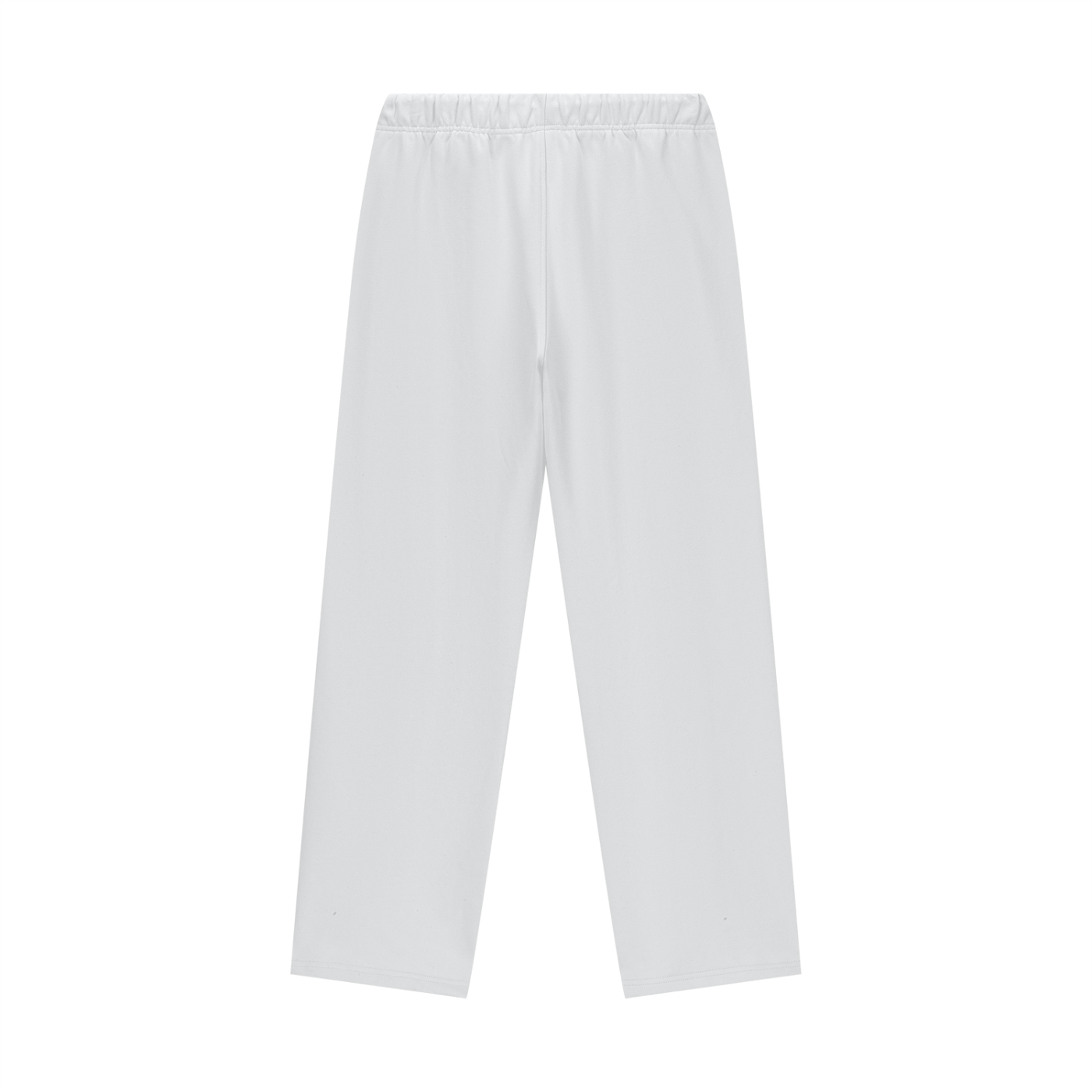 Mur Mur Essential Heavyweight Fleece Straight-Leg Pants (Pink Logo)