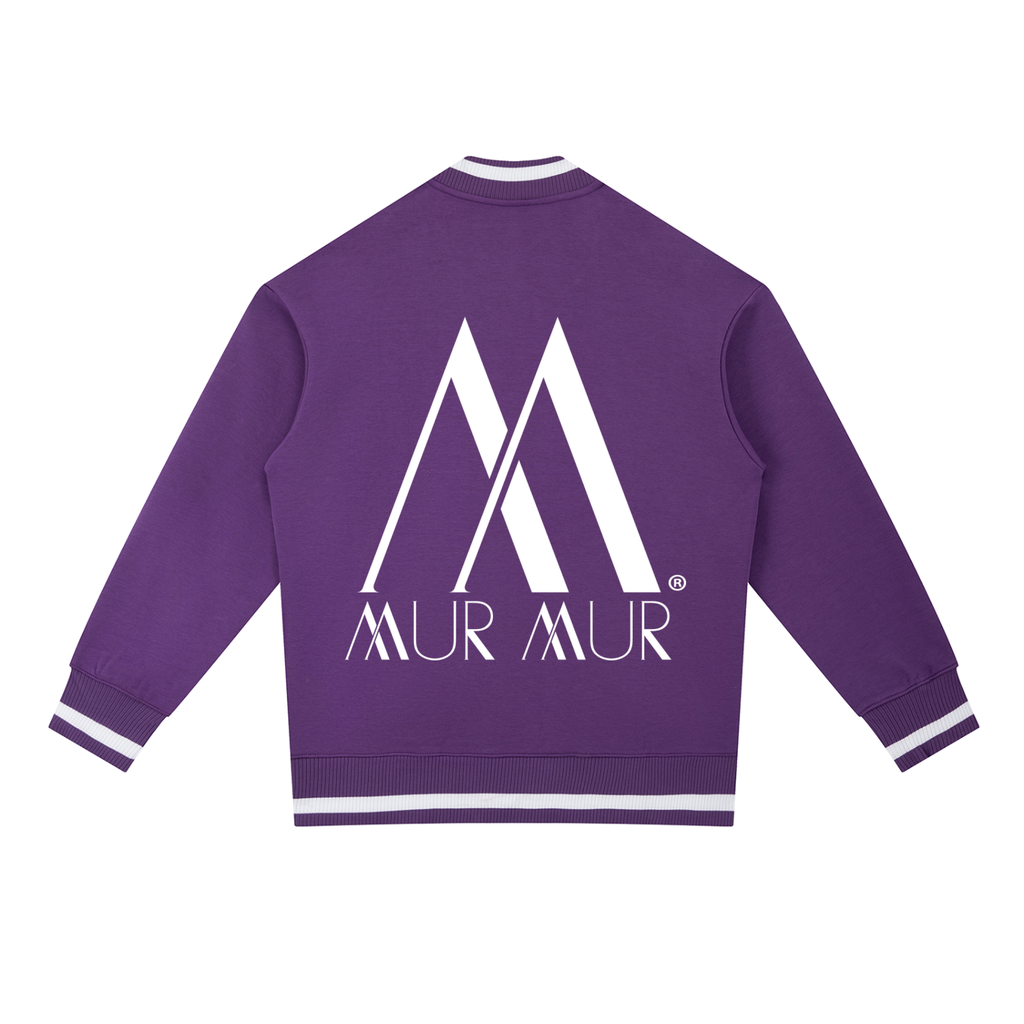 Mur Mur Contrast-Piping Bomber Jacket