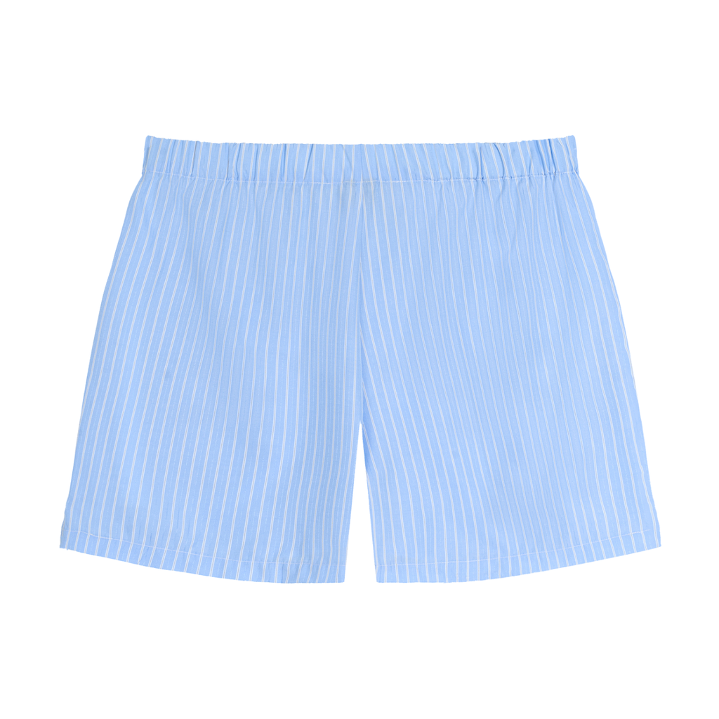 Mur Mur Cabana Boy Striped Elastic-Waist Shorts