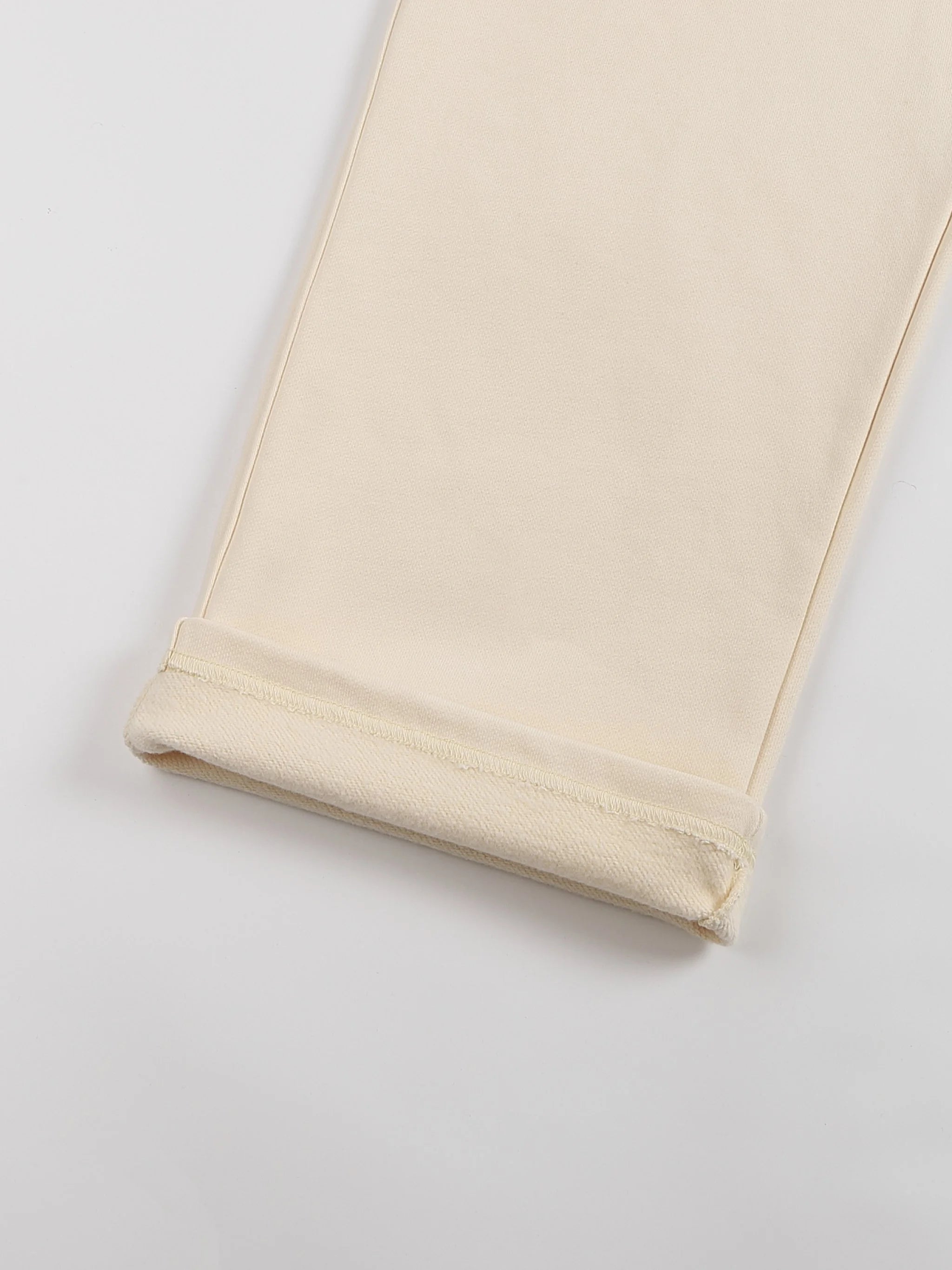 Mur Mur Essential Heavyweight Fleece Straight Leg Pants (Pink Logo)