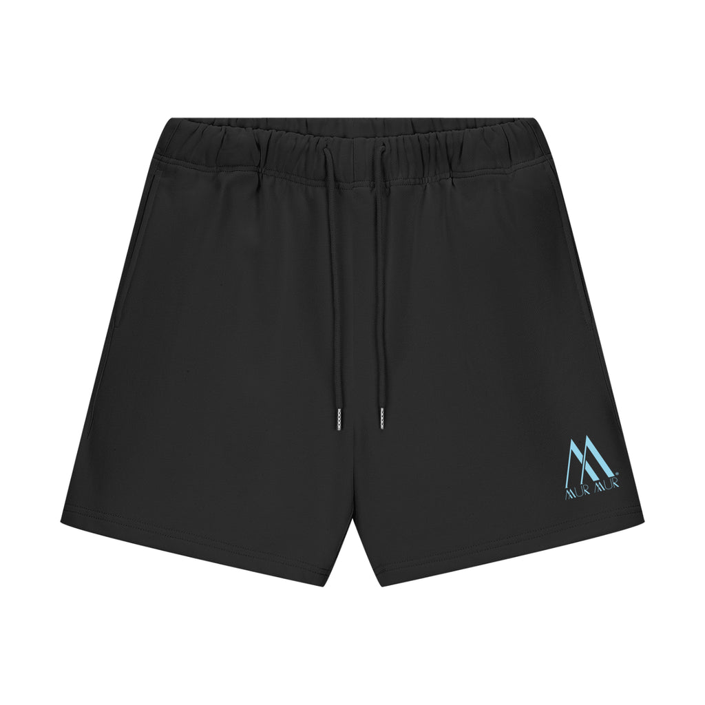 Mur Mur Essential Heavyweight Fleece Shorts (Blue Logo)
