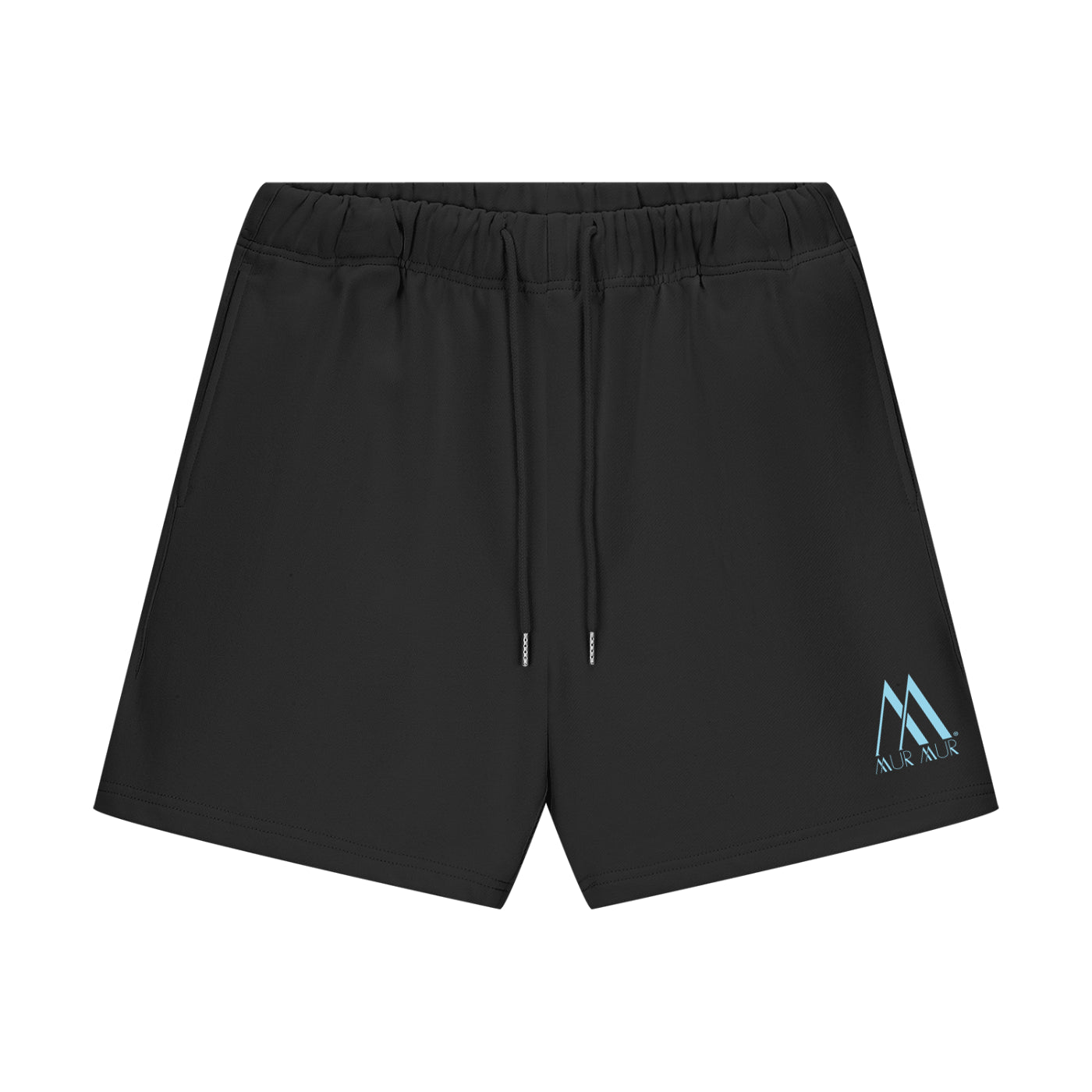 Mur Mur Essential Heavyweight Fleece Shorts (Blue Logo)