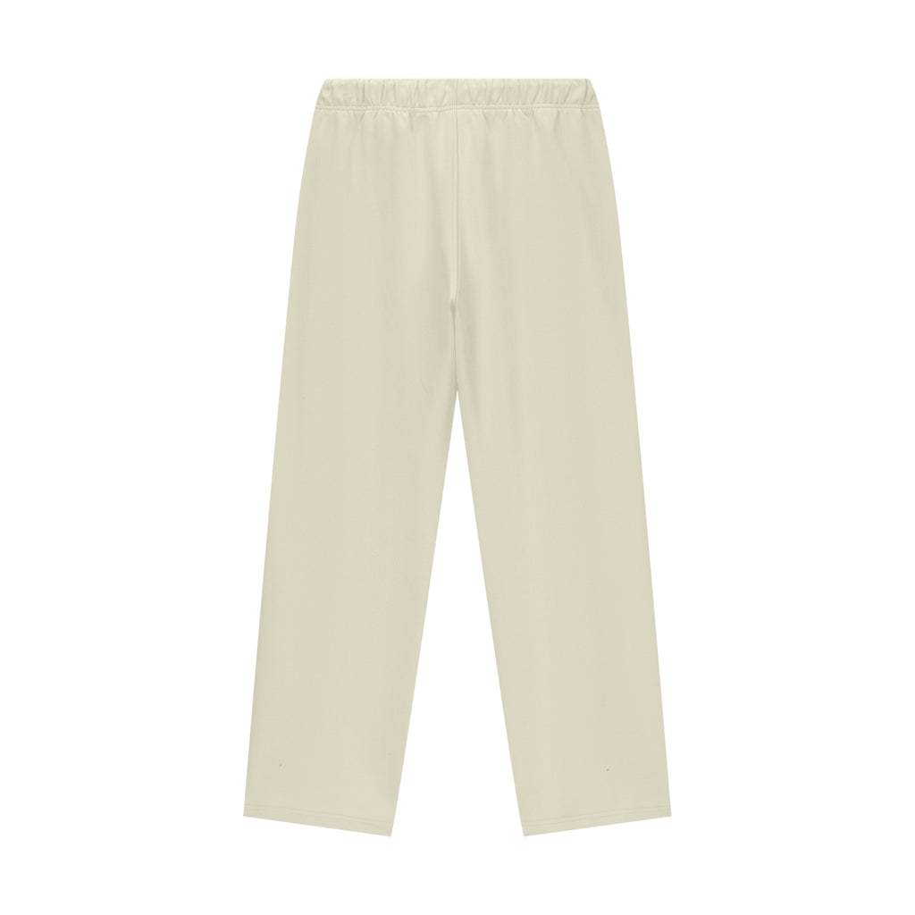 Mur Mur Essential Heavyweight Fleece Straight Leg Pants (Pink Logo)
