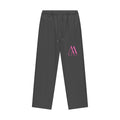 Mur Mur Essential Heavyweight Fleece Straight Leg Pants (Pink Logo)