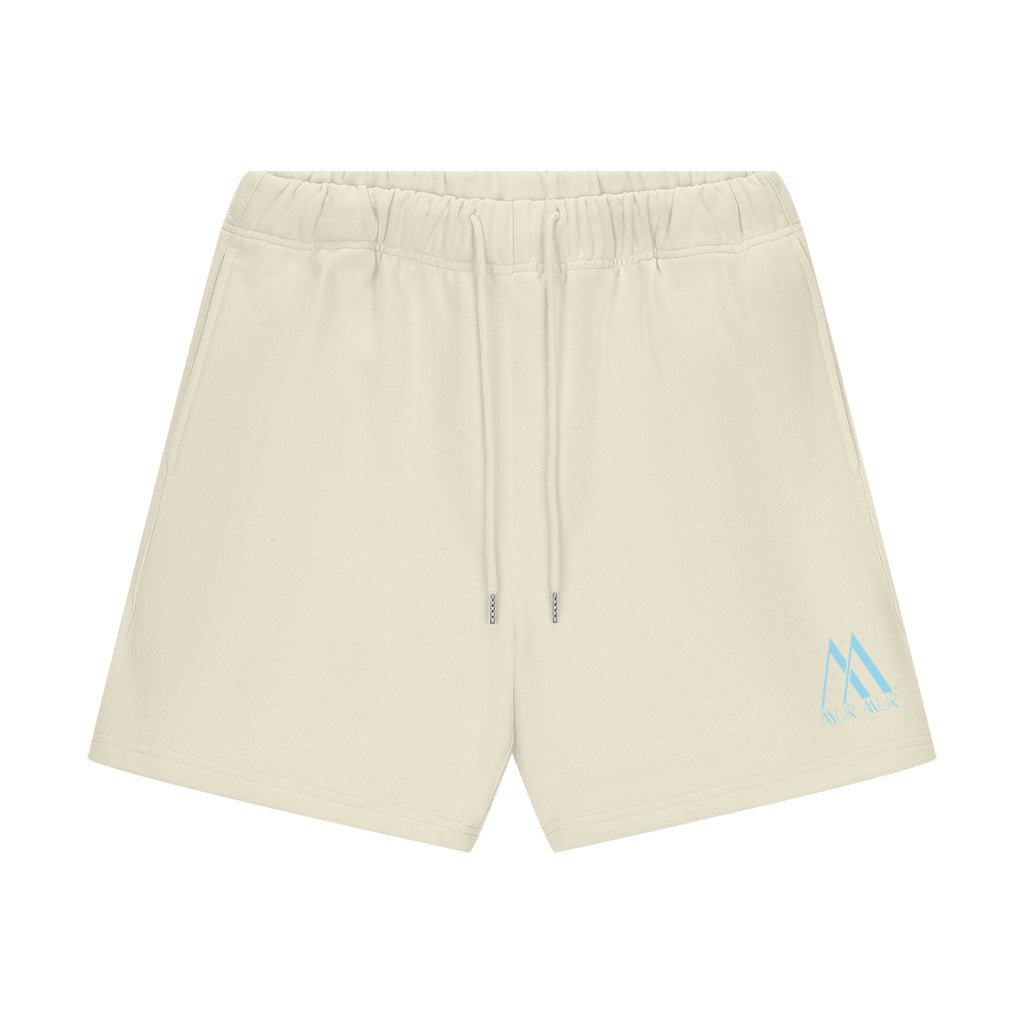 Mur Mur Essential Heavyweight Fleece Shorts (Blue Logo)