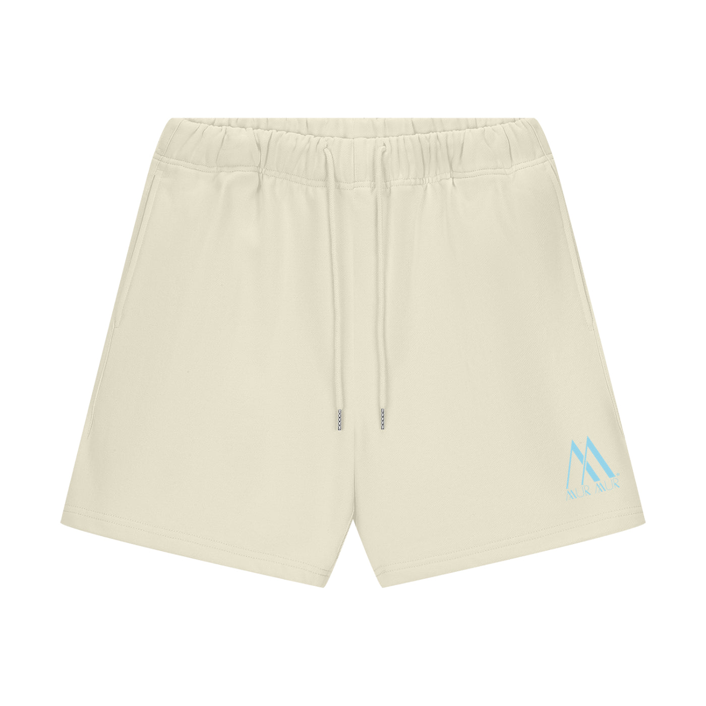 Mur Mur Essential Heavyweight Fleece Shorts (Blue Logo)