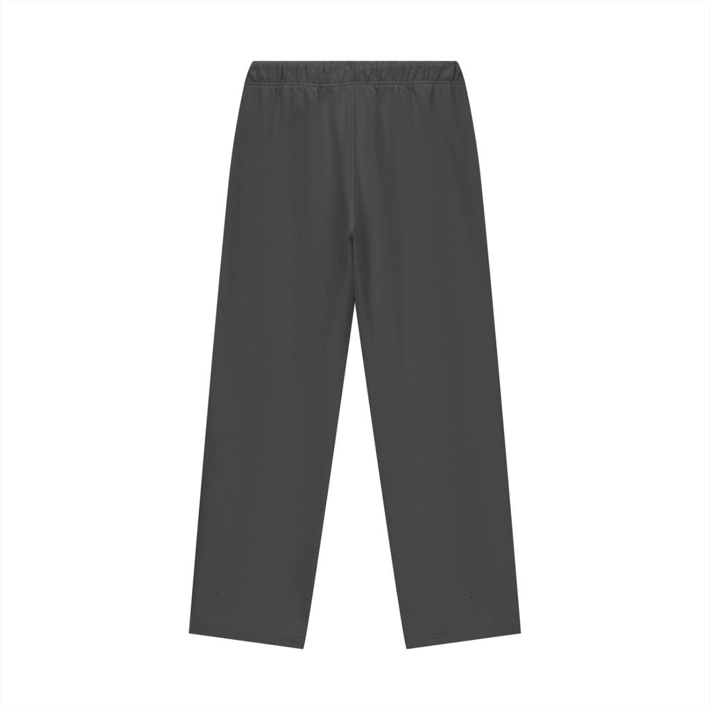 Mur Mur Essential Heavyweight Fleece Straight Leg Pants (Pink Logo)