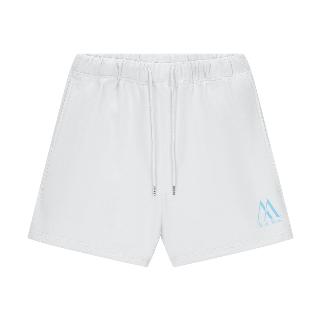 Mur Mur Essential Heavyweight Fleece Shorts (Blue Logo)