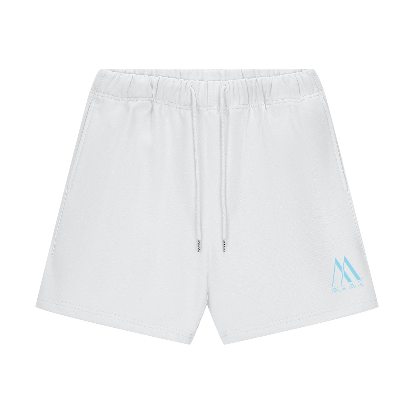Mur Mur Essential Heavyweight Fleece Shorts (Blue Logo)