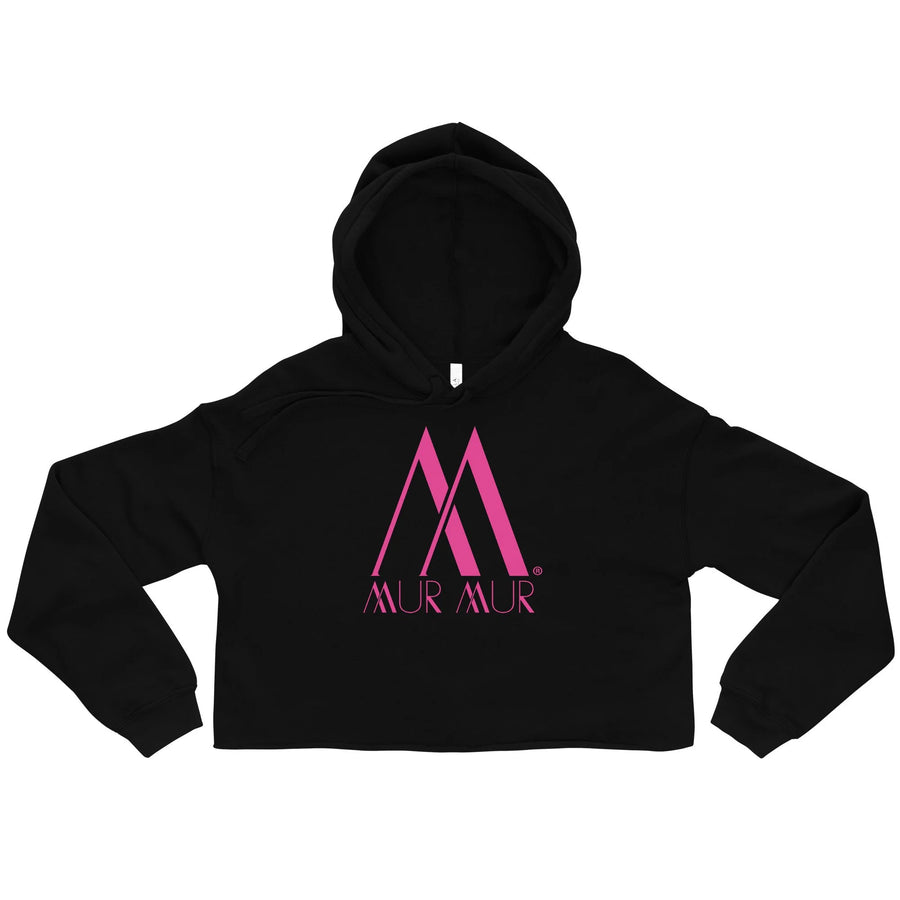 Mur Mur Women’s Raw-Hem Crop Hoodie