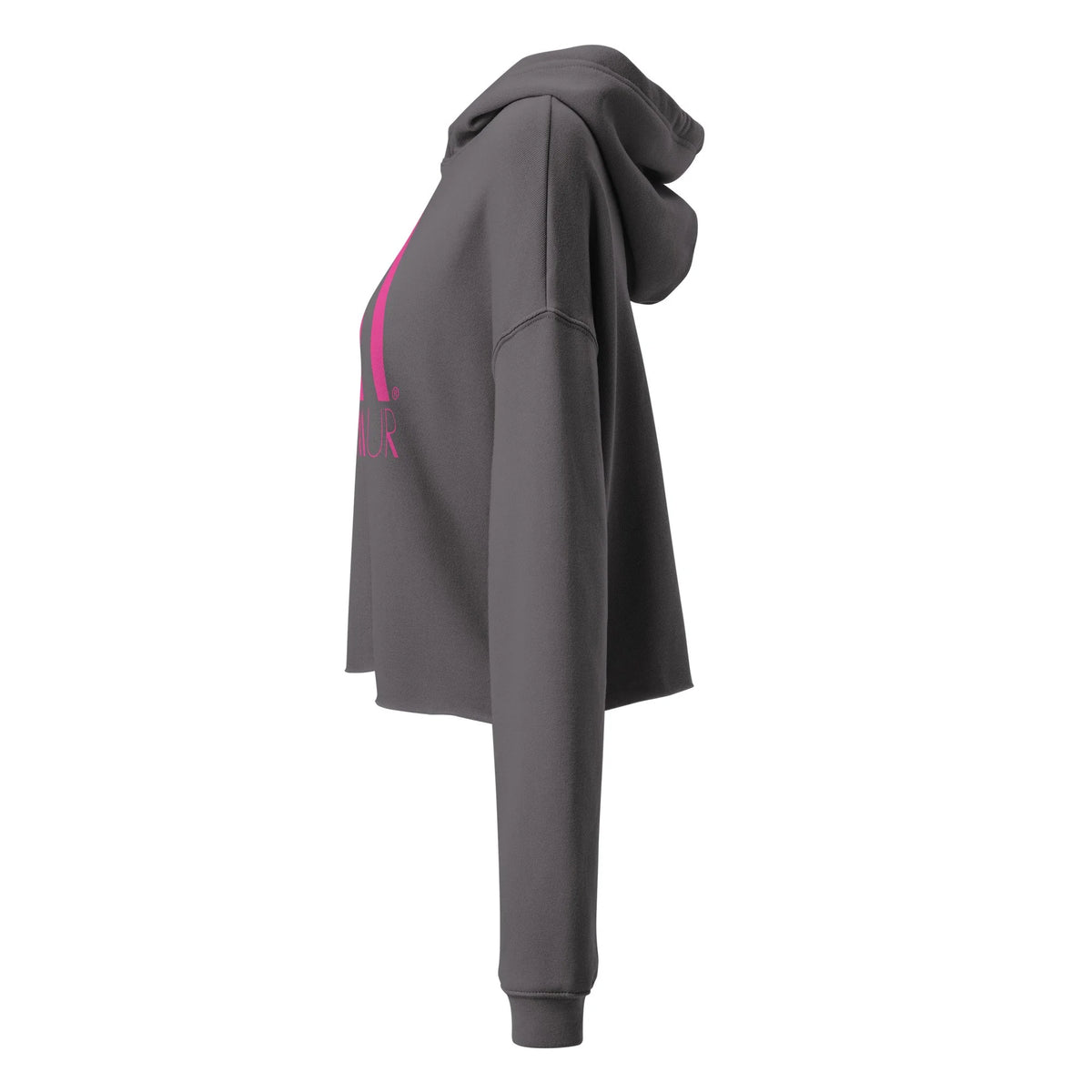 Mur Mur Women’s Raw-Hem Crop Hoodie