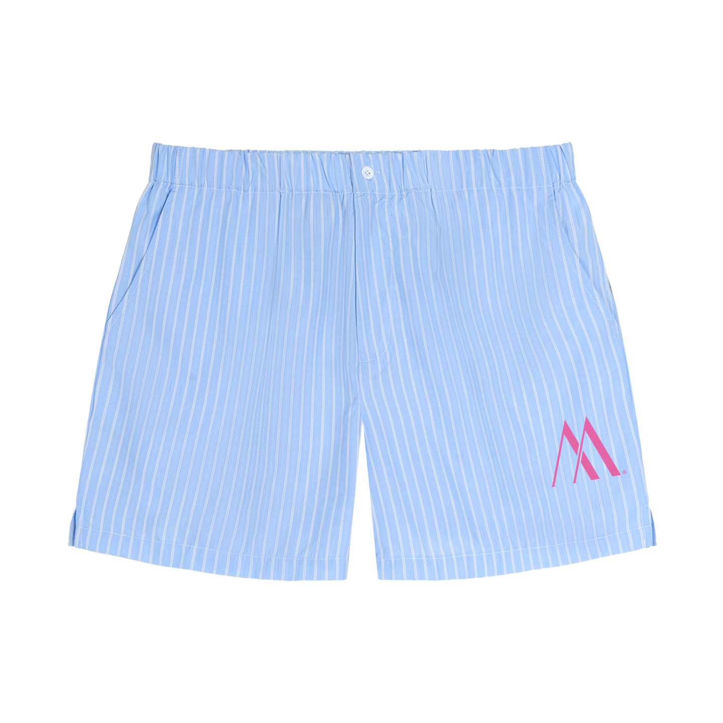 Mur Mur Cabana Boy Striped Elastic-Waist Shorts
